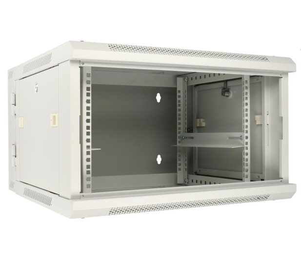 Extralink Wisząca 19" 6U 600x600mm dwusekcyjna (szara) EX.12936 - 489288 - zdjęcie 4